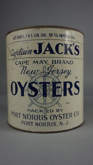 Capt Jacks Cape May Brand Oyster Can