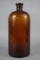 Unmarked Amber Bottle