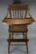 Childs Pressed Back High Chair