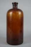 Unmarked Amber Bottle