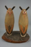 Folk Art Owls