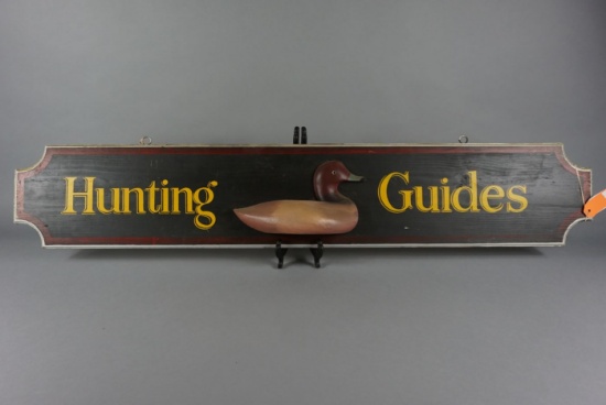 Hunting Guides Sign
