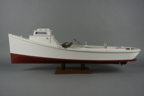Model Boat by D M Eanes