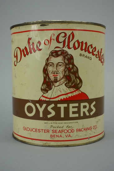 Duke of Gloucester Oyster Can