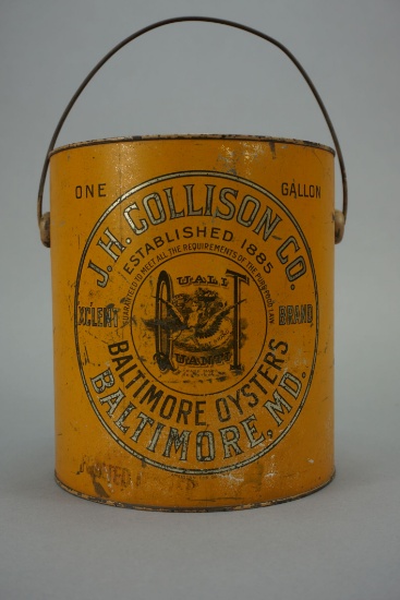 J. H. Collison Oyster Can
