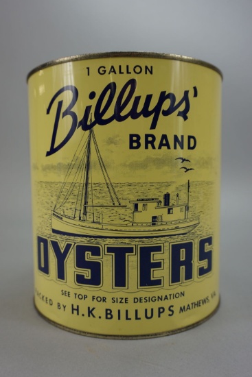 Billups Oyster Can