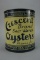 CRESCENT BRAND OYSTER CAN