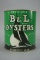 B&L OYSTER CAN