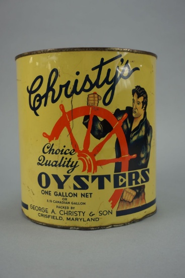 CHRISTYS OYSTER CAN