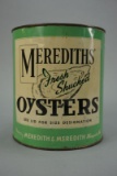MEREDITHS OYSTER CAN