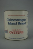 CHINCOTEAGUE ISLAND BRAND OYSTER CAN