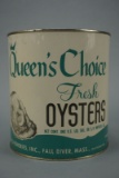 QUEENS CHOICE OYSTER CAN
