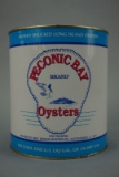 PECONIC BAY OYSTER CAN
