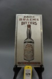 BITTERS ADVERTISING SIGN