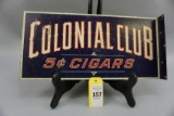 COLONIAL CLUB FLANGE SIGN