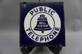 BELL TELEPHONE FLANGE SIGN