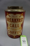 BREAKFAST CALL COFFEE TIN