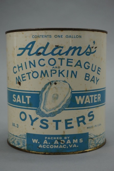 ADAMS OYSTER CAN