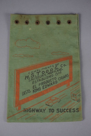 H. S. TODD & CO ADVERTISING BAG