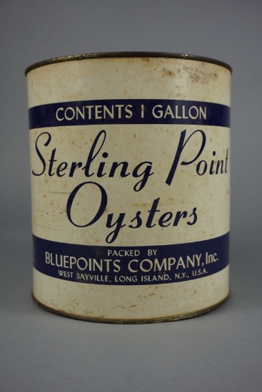 STERLING POINT OYSTER CAN