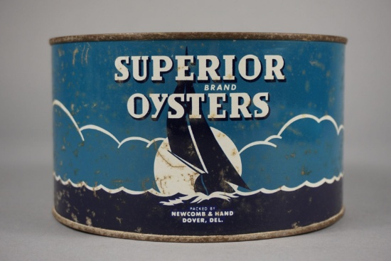 SUPERIOR BRAND OYSTER CAN