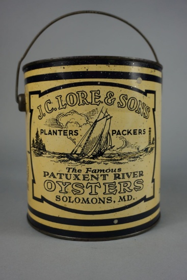 JC LORE & SONS OYSTER CAN