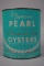 PEARL BRAND OYSTER CAN