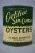 CERTIFIED SEA COAST OYSTER CAN