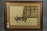 CRAB PAINTING BY WILLY CROCKETT