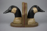 L.T. WARD BROTHERS GOOSE BOOKENDS