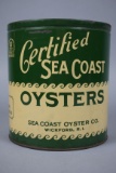 CERTIFIED SEA COAST OYSTER CAN