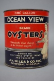 OCEAN VIEW OYSTER CAN