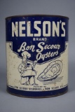NELSON'S OYSTER CAN
