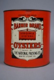 BANNER BRAND OYSTER CAN