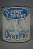 CONNER & McGEE OYSTER CAN