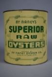 McNANNEY'S SUPERIOR OYSTER CAN
