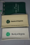 LOT OF (3) BANK OF VA BAGS