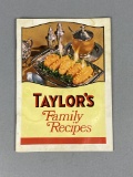 John W Taylor Family Recipe Book