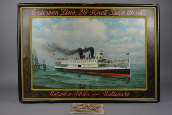 ERICSSON LINE 20 KNOT DAY BOAT SIGN
