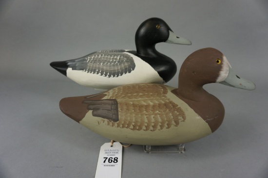 BLUEBILL PAIR BY HUTCH
