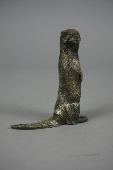 PEWTER OTTER BY DAVID TURNER