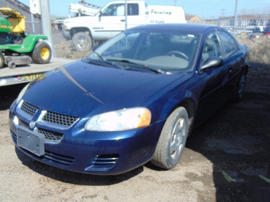 2006 Dodge Stratus Passenger Car, VIN # 1B3AL46T86N211481