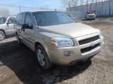 2007 Chevrolet Uplander Van, VIN # 1GNDV23W97D171211