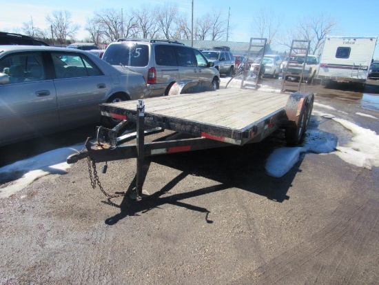 Unknown Flatbed Trailer Car Trailer