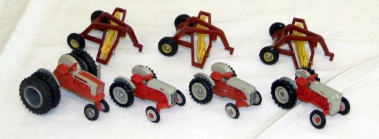 FORD TRACTORS AND IMPLEMENTS LOT