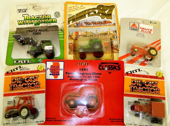 NEW IN PACKAGE ALLIS-CHALMERS TRACTORS