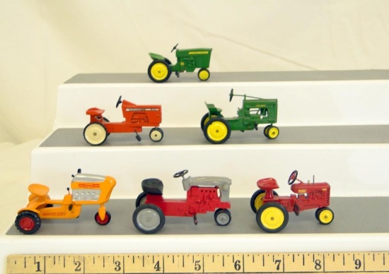 LOT OF PEDAL TRACTORS