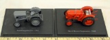EARLY MODEL DIECAST TRACTORS ON BASE