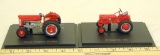 EARLY MODEL DIECAST TRACTORS ON BASE