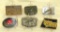 COLLECTION OF BELT BUCKLES